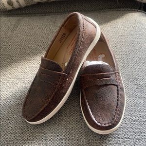 Brand new leather casual slip on shoe